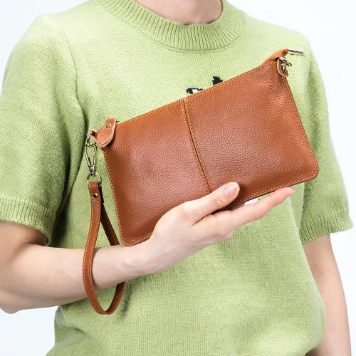 Vista 2 de lecxci monederos para teléfono billeteras de cuero con ranuras para tarjetas, para mujer.