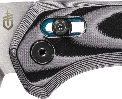 Vista 7 de Gerber Sumo EDC - Cuchillo de bolsillo plegable, borde liso, supervivencia de campamento, azul cian Compact EDC folding knife, plain edge blade
