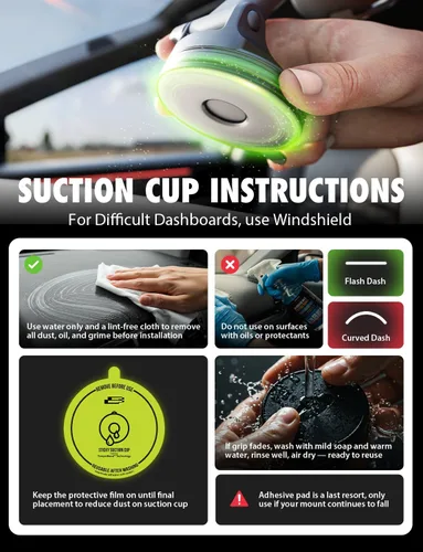 Vista 7 de Bracketron TripGrip PRO Soporte para teléfono de coche, ventana