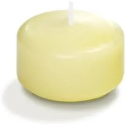 Vista 61 de yummi Caja de 120 velas flotantes marfil de 1.75