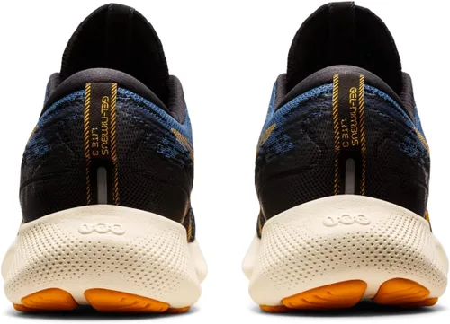 Vista 5 de ASICS Zapatillas de correr Gel-Nimbus LITE 3 para hombre, BlancoNegro