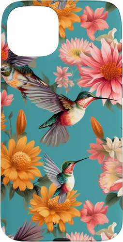 Vista 9 de Funda para iPhone 17 de colibríes en vuelo