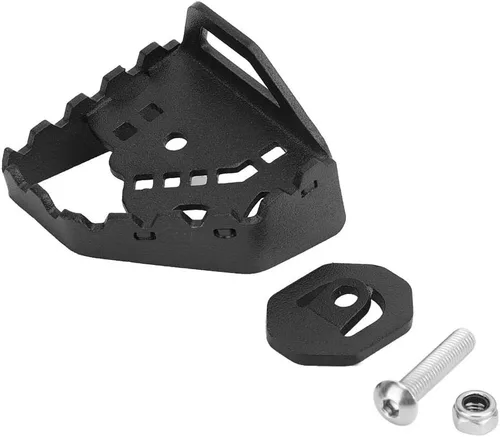 Vista 8 de Fydun Freno Agrandar Peda, Palanca de freno trasero Agrandar Pedal para CRF1000L Africa Twin Sports 14-18 (negro)