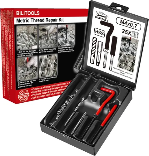 Vista 26 de BILITOOLS - Kit de reparación de roscas helicoidales métricas