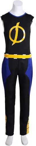 Vista 6 de Disfraz de choque estático para cosplay para hombre disfraz de superhéroe