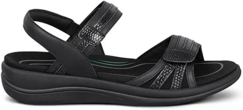 Vista 8 de Orthofeet Sandalias de soporte de arco para mujer, ideales para aliviar el dolor de talón y pies. Diseño terapéutico con soporte de arco, refuerzo