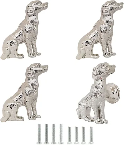Vista 7 de Perillas de gabinete, pomos de cajón de metal, bonitos tiradores decorativos de metal para cocina, armario, mesita de noche, armario, puerta