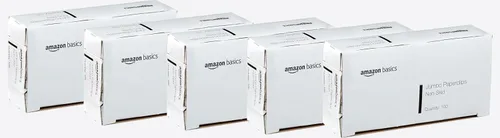 Vista 7 de Amazon Basics Clips de papel No. 1, antideslizantes, 1000 unidades (10 paquetes de 100), color plateado