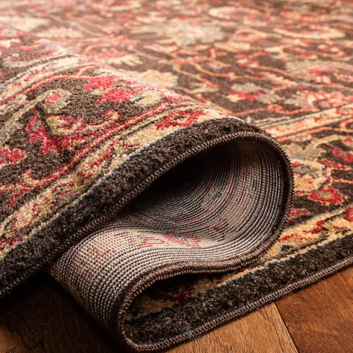 Vista 4 de SAFAVIEH Colección Mahal - Alfombra decorativa, 2'2" x 4', marrón y beige, diseño oriental tradicional, no desprende pelusa y de fácil cuidado