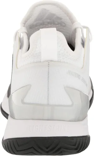 Vista 3 de adidas Adizero Ubersonic 4 - Tenis para hombre, Cloud WhiteCore BlackSilver Metall
