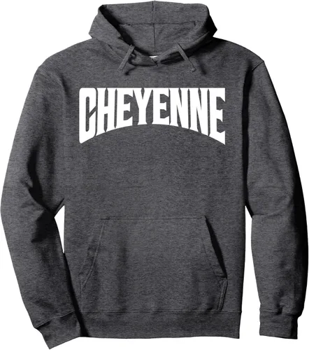 Vista 5 de Sudadera con capucha Cheyenne Wyoming, Negro, S