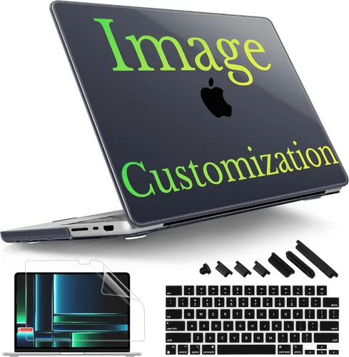 Vista 21 de Tuiklol - Funda para MacBook Pro de 14 pulgadas, versión 2026, 2025, 2024 Noche bosque oscuro
