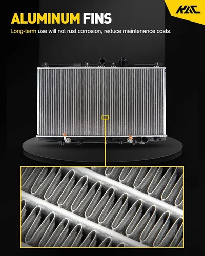 Vista 3 de KAC Montaje completo de radiadores de aluminio para Crown Victoria 2006-2011, Town Car 2006-2011, Grand Marquis 2006-2011, radiadores