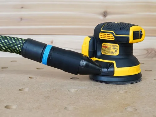 Vista 2 de ToolCurve Adaptador de manguera compatible con lijadora Dewalt para manguera Festool de 1.063 in