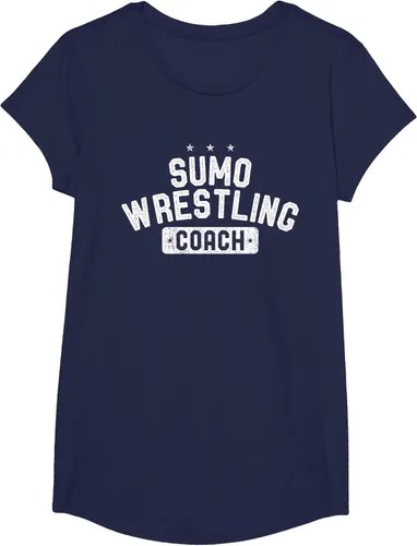 Vista 29 de Camiseta vintage de lucha libre Sumo Entrenador de lucha libre, Negro, S