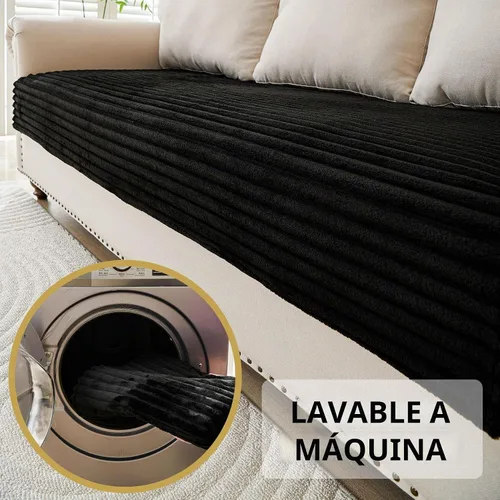 Vista 9 de HAOMAIJIA Juego de 2 fundas antideslizantes para reposabrazos de sofá, fundas peludas para reposabrazos de sofá, lavables, gruesas, suaves