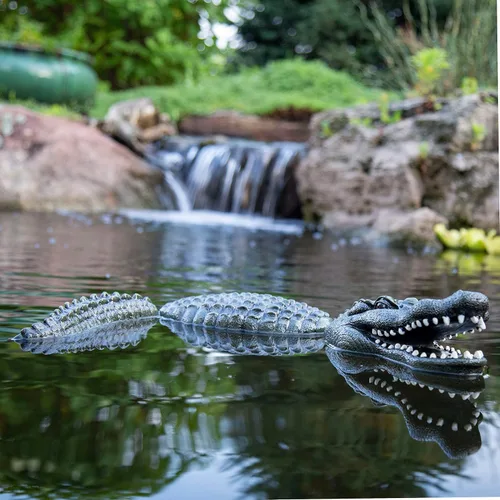 Vista 6 de Aquascape Señuelo de cocodrilo flotante para agua de estanque característica 93000