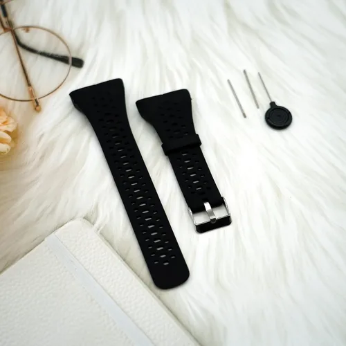 Vista 2 de Correa de repuesto compatible con Polar M430/M400 GPS Smart Sports Watch Pulsera de silicona suave