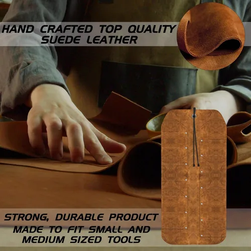 Vista 2 de UJ Ramelson Pocket Leather Tool Roll