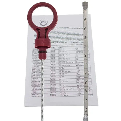 Vista 2 de Varilla de medición de transmisión automática para Chrysler Jeep Dodge 8863B 9336 9336A Level Tool with Directions Check auto Trans Fluid Oil