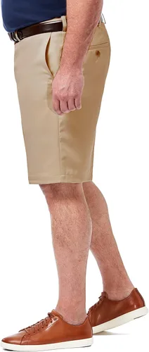 Vista 2 de Haggar Men's Cool 18 Pro Straight Fit 4-Way Stretch Flat Front Expandable Waist Short with Big & Tall Sizes