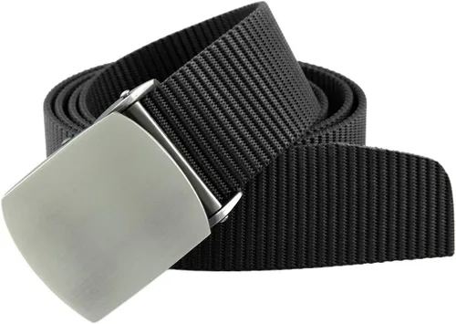 Vista 5 de moonsix Cinturones de nailon para hombres, hebilla simple de estilo militar táctico del ejército