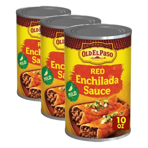 Vista 18 de Old El Paso, Salsa de enchilada roja media, Preparación de comidas, 10 onzas (Paquete de 12)