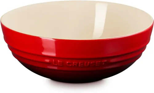 Vista 20 de Le Creuset - Cuenco múltiple de cerámica, 1.6 cuartos de galón, color cereza Cerise