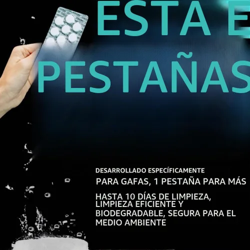 Vista 5 de Eyeshaker Set – Dispositivo patentado de limpieza de lentes – Limpiador bifocales con paño de limpieza de microfibra – Innovadora herramienta