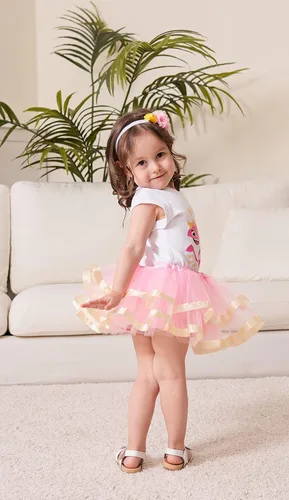 Vista 25 de Luke and Lulu Traje de cumpleaños para niña, diseño de tiburón - 2º cumpleaños niña