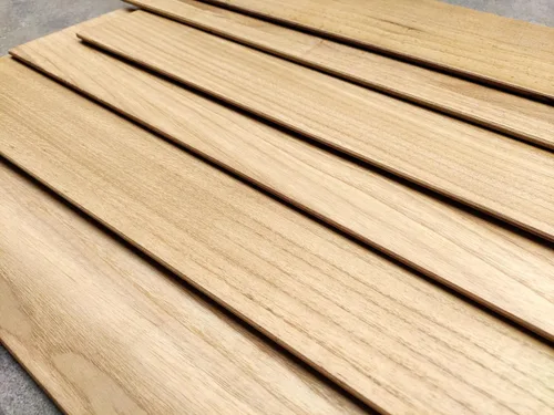 Vista 6 de COLAMO 10PCS Paneles de Madera de Teca Sintética Despegar y Pegar para Pared, Tableros Adhesivos Shiplap Vintage de Granja para Salpicadero de RV