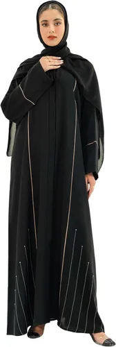 Vista 19 de Abaya elegante y moderna para mujer, ligera, fluida, suave y perfecta para cualquier ocasión