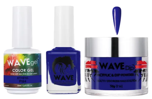 Vista 166 de WAVEGEL - Juego de gel de remojo, laca de uñas y polvo acrílico a juego - Colección Simplicity - #P109 Blizzard
