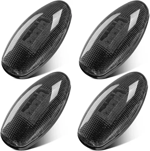Vista 8 de Partsam Juego de luces LED para guardabarros, 4 piezas, de repuesto para camionetas Sierra y Silverado Dually 2500 3500 HD de ruedas dobles