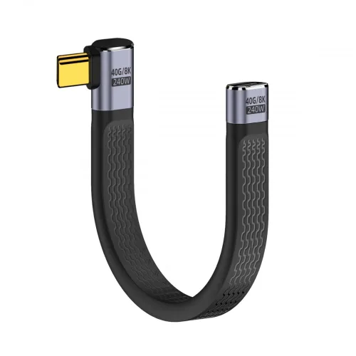 Vista 16 de CY USB 3.1 tipo C macho host a USB3.0 tipo AF OTG Flat Slim FPC cable de datos 5.1 in para teléfono portátil
