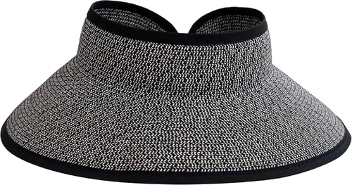 Vista 10 de San Diego Hat Co. Visera ultratrenzada para mujer con cinta y banda para el sudor Aqua Lime