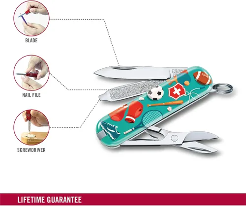 Vista 3 de Victorinox Classic SD, "Sports World