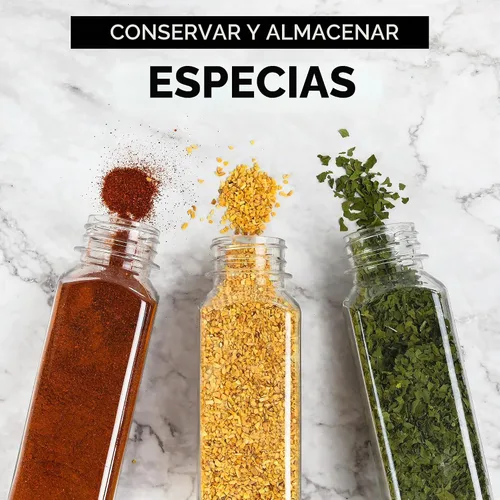 Vista 5 de NYHI 20 botellas de plástico transparente para jugo con tapas a prueba de manipulaciones, recipientes vacíos reutilizables para bebidas con tapas
