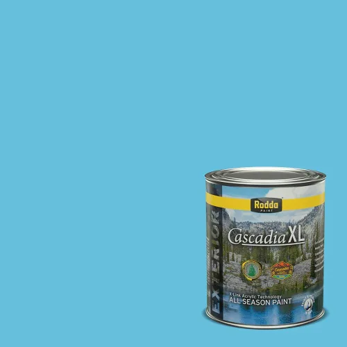 Vista 142 de Rodda Paint CASCADIA XL - Pintura satinada exterior e imprimación en uno, 1 galón, hoja de aloe