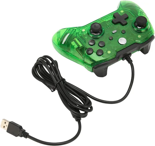 Vista 9 de Diyeeni Wired Controller for Xbox, RGB Game Controller with Dual Vibration, for Xbox One for Xbox One Slim for Xbox Series Slim for Xbox Series X
