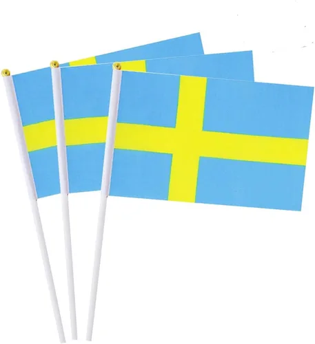 Vista 17 de Bandera de Bélgica, pequeña bandera de Bélgica en palo, ideal para fiestas, desfiles, eventos deportivos, decoraciones de festivales patrióticos