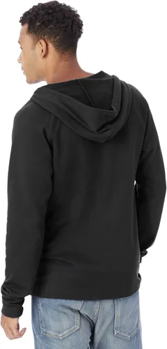 Vista 4 de Alternative Sudadera con capucha vintage de felpa francesa para hombre