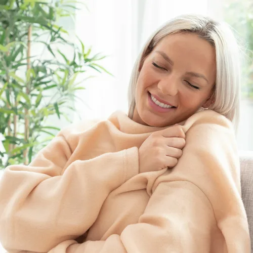 Vista 7 de Batamanta Doble con Bolsillo Central Doublanket InnovaGoods