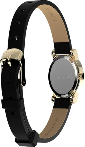 Vista 5 de Timex Cavatina - Reloj para mujer, esfera de nácar con caja dorada Negro