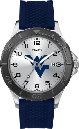 Vista 22 de Timex Tribute Men's Collegiate Gamer 42mm Watch – Georgia Bulldogs with Black Silicone Strap
