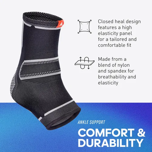 Vista 4 de Adidas Manga de soporte tejida, manga de compresión ergonómica
