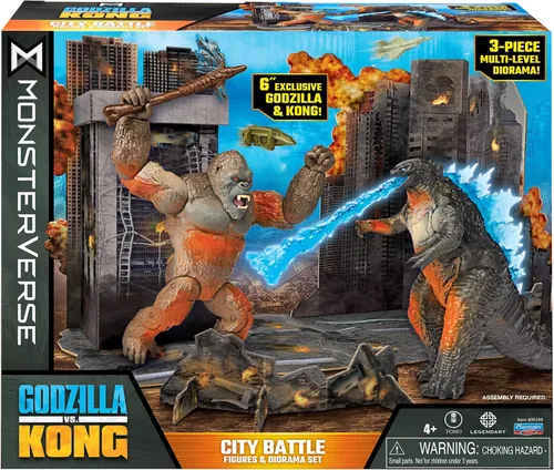 Vista 2 de Godzilla Monsterverse Paquete de Batalla de la Ciudad, Multi