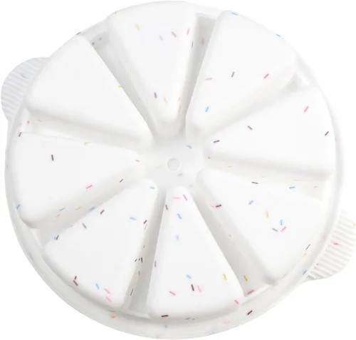 Vista 4 de SHEbaking - Molde de silicona para scones, moldes para hornear 8 cavidades, molde para tartas, pizzas, brownies sin BPA