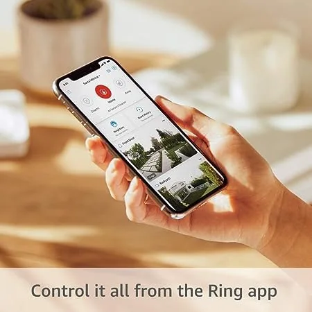 Vista 6 de Kit de Alarma Ring de 8 piezas (último modelo): sistema de seguridad para tu casa/negocio con monitoreo profesional 24/7 opcional