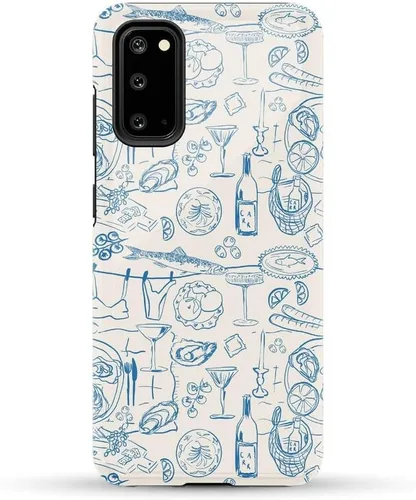 Vista 41 de Casely Funda para Galaxy S20 Todo por amor Orgullo Diseño protector delgado esencial de doble capa